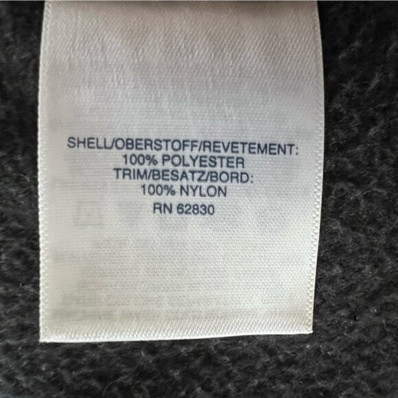 Lands End Jacket Womens M (10-12) Black Mixed Media Removeable Hood Pockets‎ - Picture 10 of 14